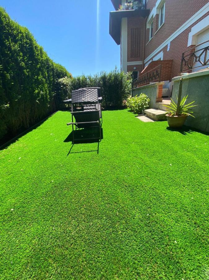 Apartamento con Jardín Getxo Exterior foto