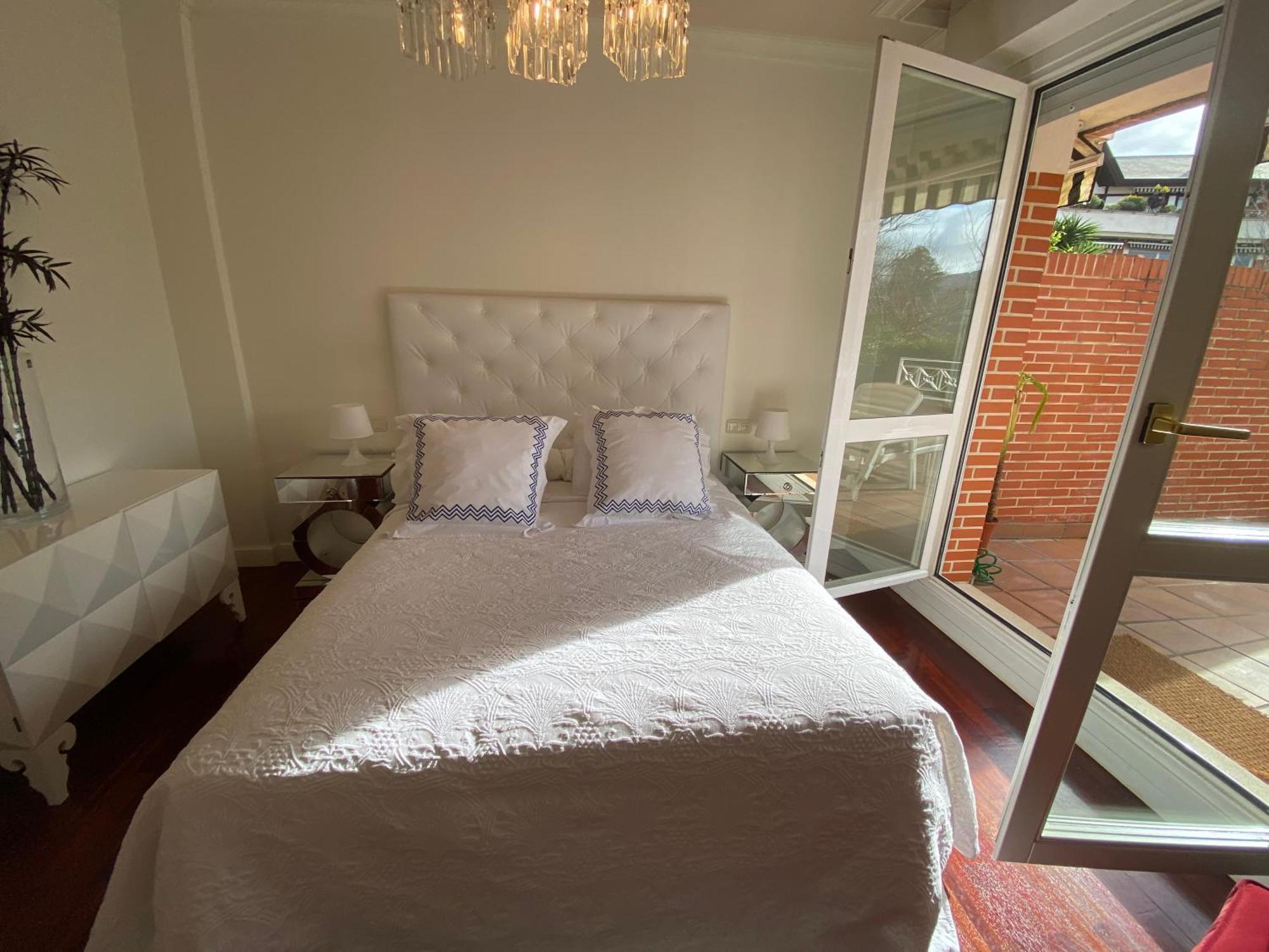 Apartamento con Jardín Getxo Exterior foto