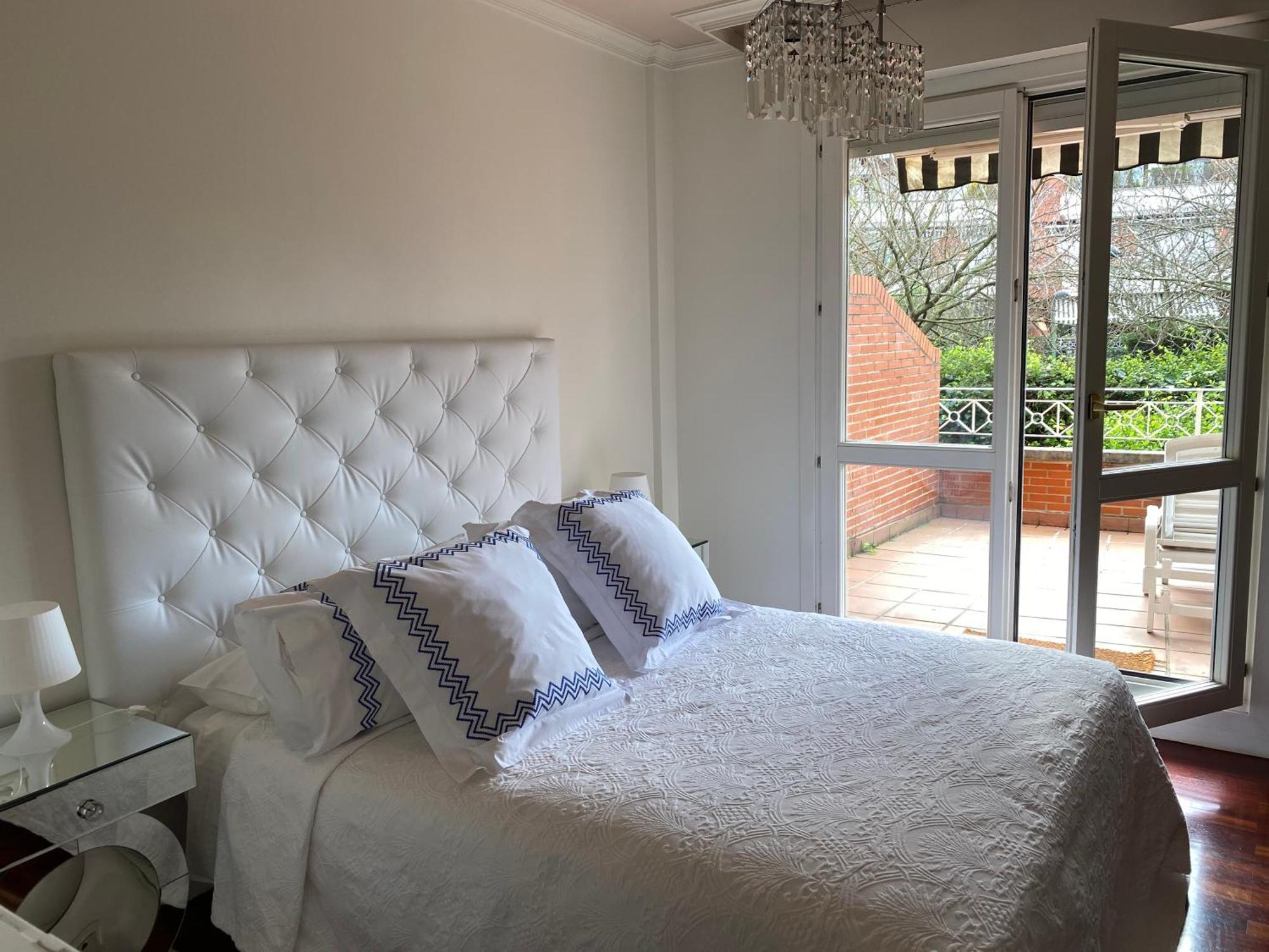Apartamento con Jardín Getxo Exterior foto