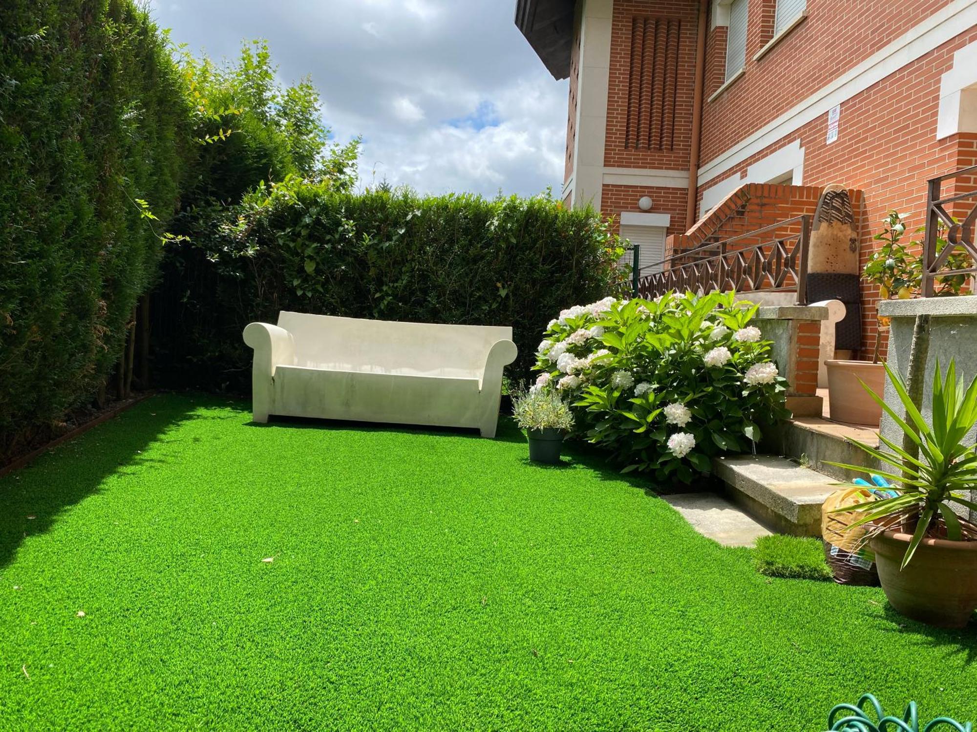 Apartamento con Jardín Getxo Exterior foto