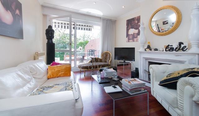 Apartamento con Jardín Getxo Exterior foto